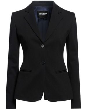 Dondup Blazer Viscose, Polyamide, Elastane - Black