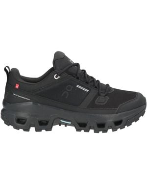 On Shoes Trainers Textile Fibres, Synthetic Material - Black