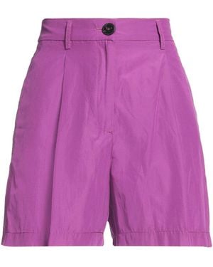 Forte Forte Shorts & Bermuda Shorts - Purple