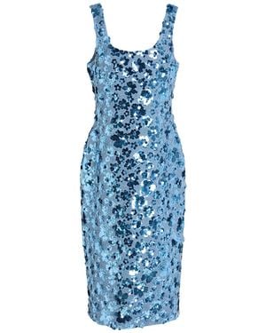 MICHAEL Michael Kors Midi Dress - Blue