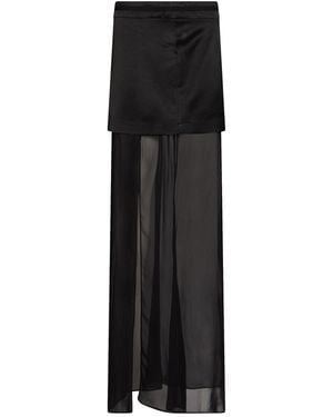 Pinko Maxi Skirt - Black