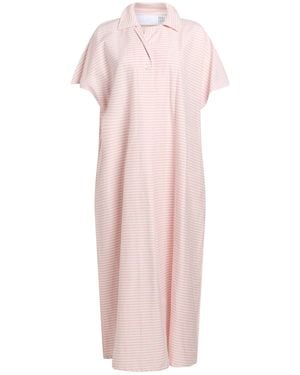 Douuod Maxi Dress Cotton, Nylon, Elastane - Pink