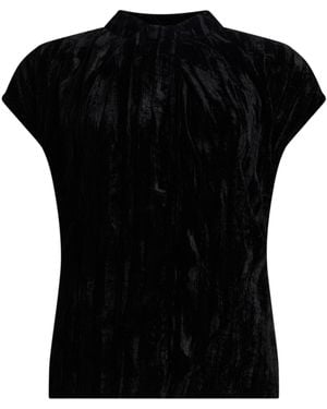 Gai Mattiolo Top Polyester - Black