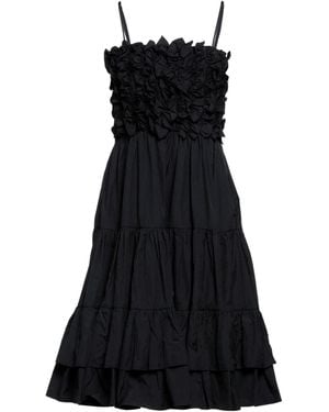 MSGM Midi Dress - Black