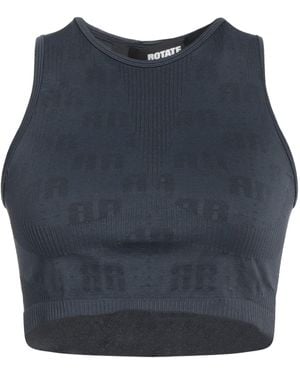 ROTATE BIRGER CHRISTENSEN Slate Top Recycled Polyacrylic, Elastane - Blue
