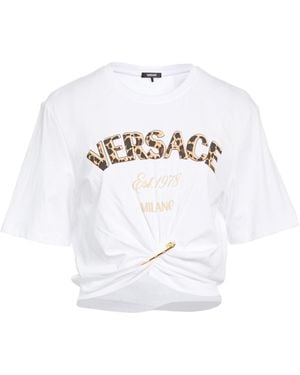 Versace T-Shirt Cotton - White