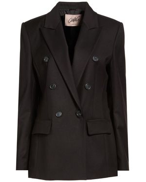 Carla G Blazer Polyester, Viscose, Elastane - Black