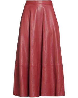 Brunello Cucinelli Midi Skirts - Red