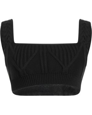 The Attico Top - Black