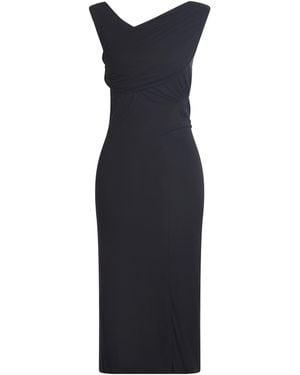 Rick Owens Midi Dresses - Blue