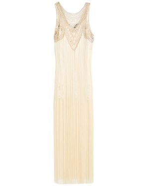 Elisabetta Franchi Maxi Dress - White