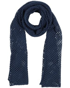 Fedeli Scarf Cotton, Linen - Blue