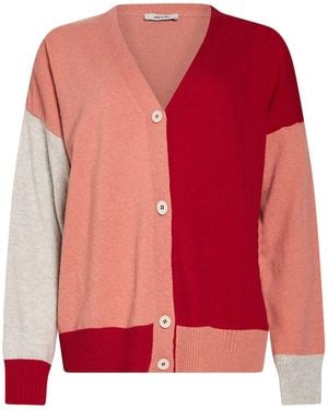Dixie Cardigan Wool, Polyamide - Red