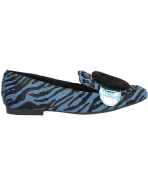 Vicenza Loafers Leather - Blue