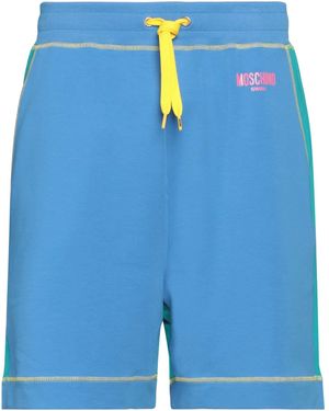 Moschino Shorts & Bermuda Shorts Cotton, Elastane - Blue
