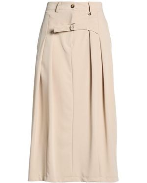 Dixie Midi Skirts - Natural