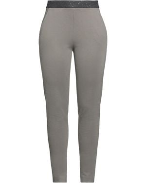 Le Tricot Perugia Pants Viscose, Polyamide, Elastane, Virgin Wool, Polyester - Gray