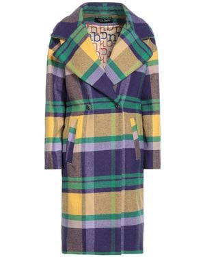 Nora Barth Coat Polyester, Rayon, Elastane - Blue