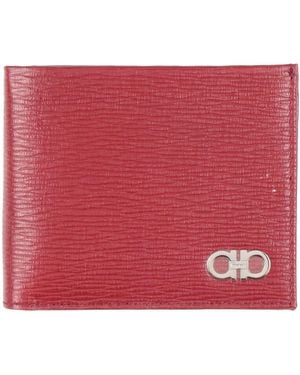 Ferragamo Portafogli - Rosso
