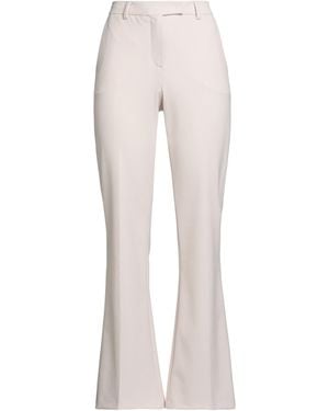 SEVENTY VENEZIA Blush Trousers Polyester, Virgin Wool, Elastane - White