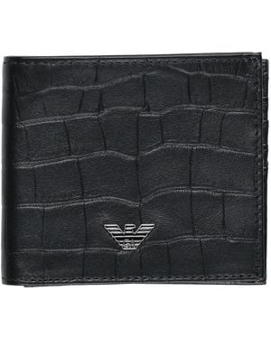 Emporio Armani Wallet Leather - Black