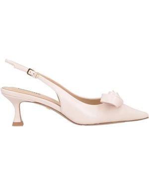 Lola Cruz Court Shoes Leather - Pink