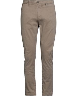 GAUDI Jeans Khaki Pants Cotton, Elastane - Gray