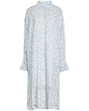 Fisico Midi Dresses - Blue