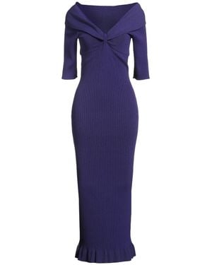 Philosophy Di Lorenzo Serafini Vestito Midi - Blu