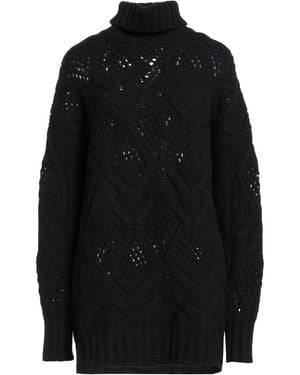 Sportmax Turtleneck Wool, Polyamide - Black
