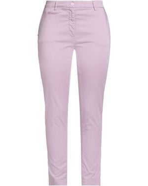 Mason's Pants Cotton, Polyester, Elastane - Purple
