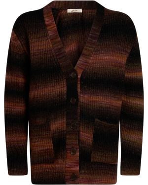 Jucca Cardigan Alpaca Wool, Wool, Polyamide - Black