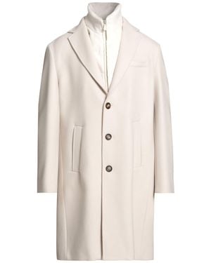 Eleventy Platinum Coat Wool, Polyamide, Cashmere - Natural