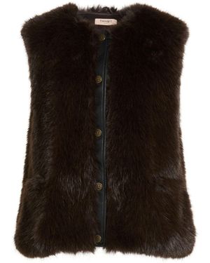 Twinset Shearling & Teddy - Nero