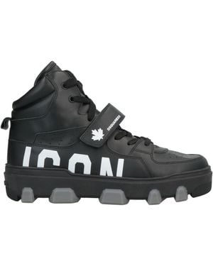 DSquared² Sneakers Calfskin - Black