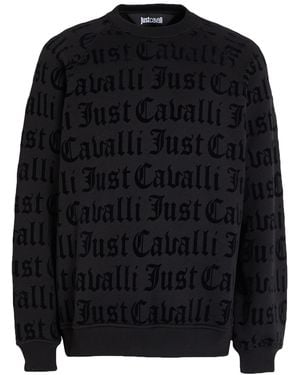 Just Cavalli Sweatshirts - Black