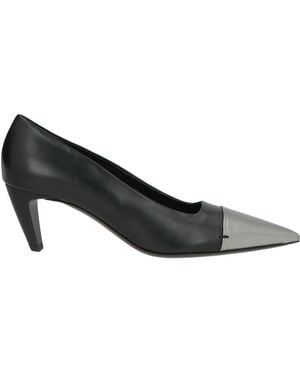 Premiata Court Shoes Leather - Black