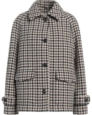 Circolo 1901 Coat Virgin Wool - Black