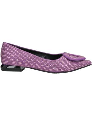 Tosca Blu Ballet Flats - Purple