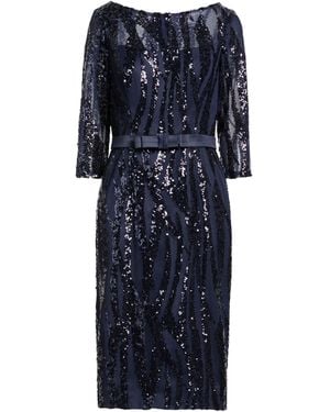 ATELIER LEGORA Midi Dress Polyester - Blue