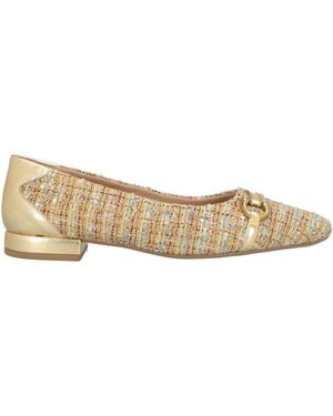 Bervicato Ballet Flats - Natural