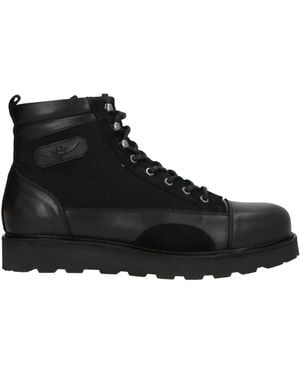 Aeronautica Militare Botines De Caña Alta - Negro