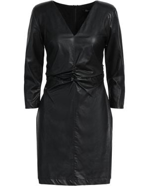 Hanita Mini Dress Polyester, Elastane, Polyurethane - Black