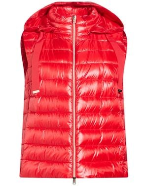 Herno Vest Polyamide - Red