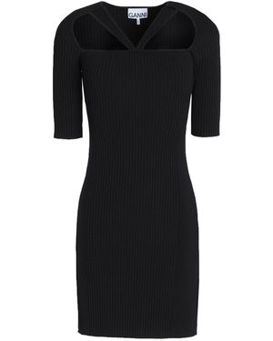 Ganni Mini Dress - Black