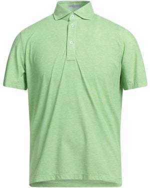 Ghirardelli Polo Shirt Nylon, Elastane - Green
