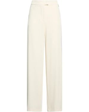 Rebel Queen Ivory Pants Polyester, Elastane - White