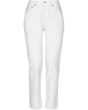Acne Studios Jeans Cotton - White