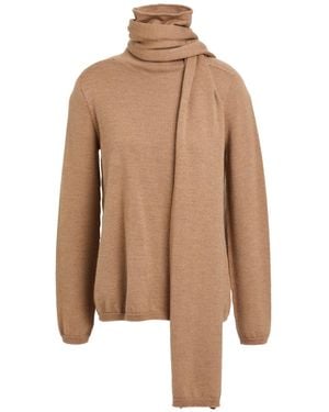 Max Mara Rollkragenpullover - Braun