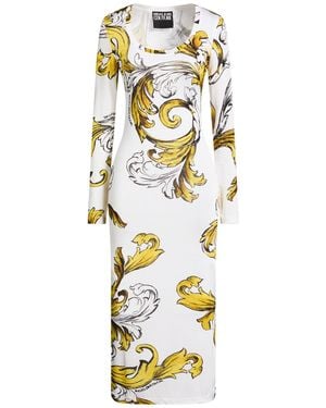 Versace Jeans Couture Midi Dress - Metallic